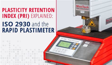 Rubber Plasticity Meter solution|plasticity retention index.